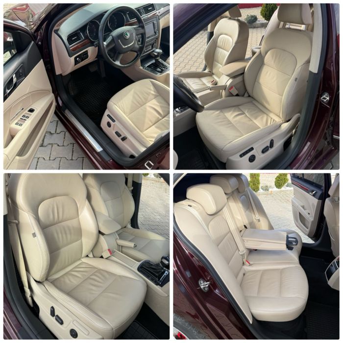 SKODA SUPERB ELEGANCE 1.8 DSG UNIC Proprietar navi piele senzori full