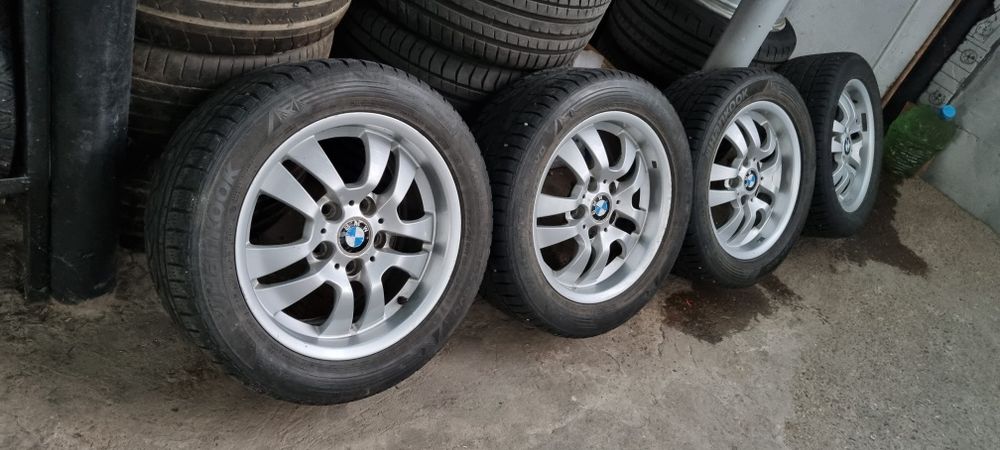 Jante bmw 16" style 154 anvelope iarna 225 50 16