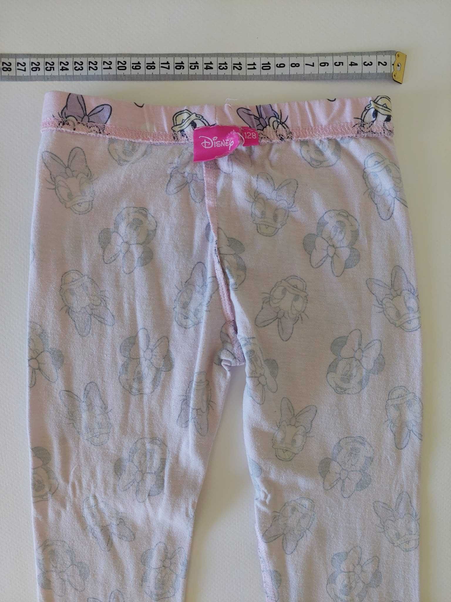 Set pantaloni colanti 1 + 1, colectia Disney roz, Minnie Mouse