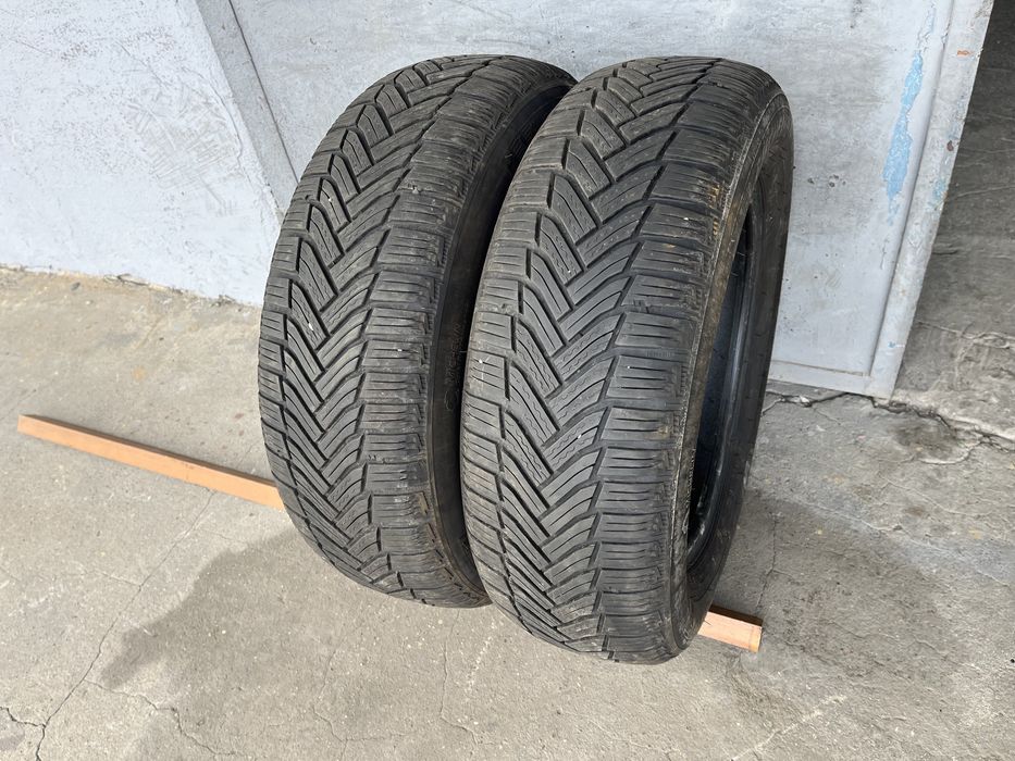 2 бр. зимни гуми 185/65/15 Michelin 5,2 mm DOT 3219