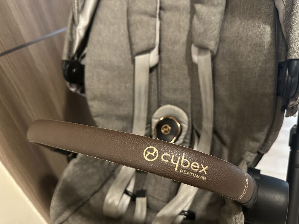 Cybex Priam 4 Rose Gold+ Manhatan grey