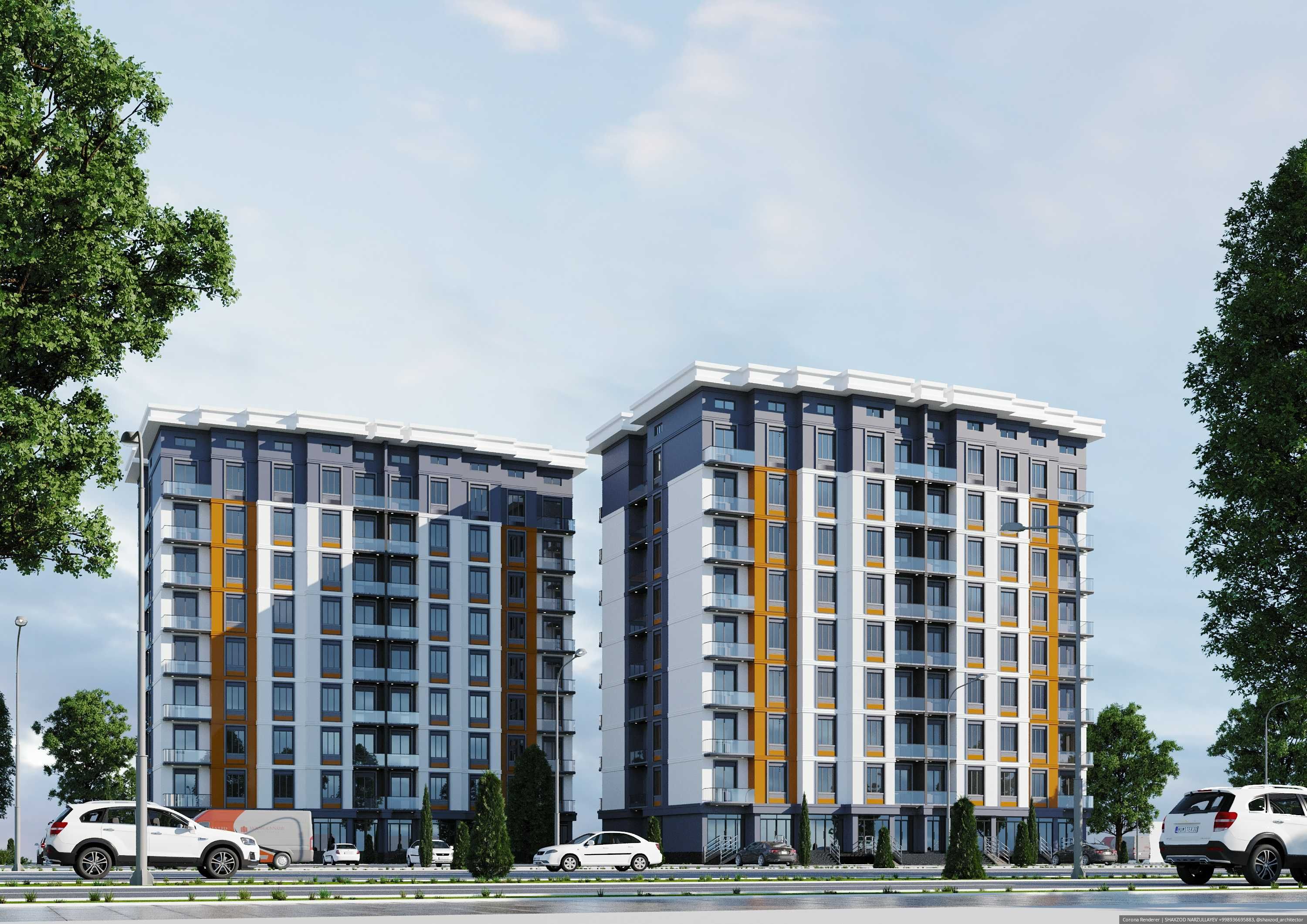 ''Salom Nurafshon ART City'' Nurafshon shaxrida yangi xonadonlar