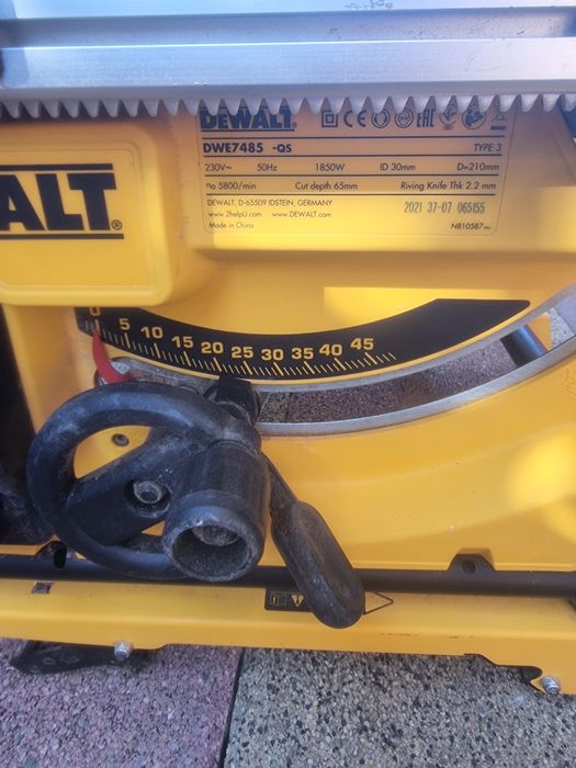Circular cu masa festool si dewalt