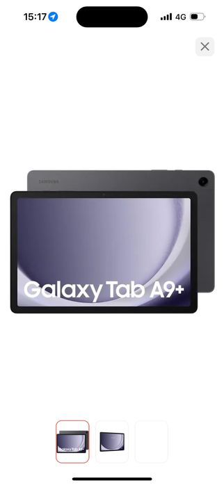 Планшет Samsung Galaxy Tab A9+ 11 дюйм 8 Гб/128 Гб серый