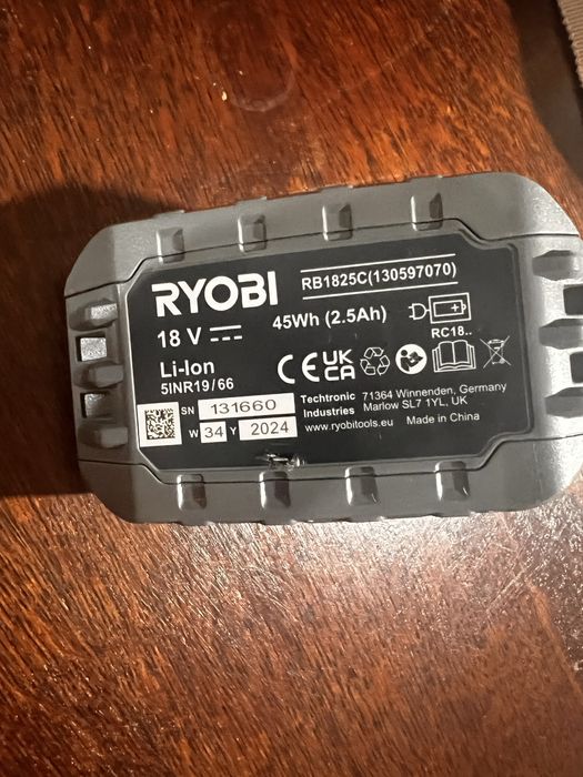 Acumulator RYOBI