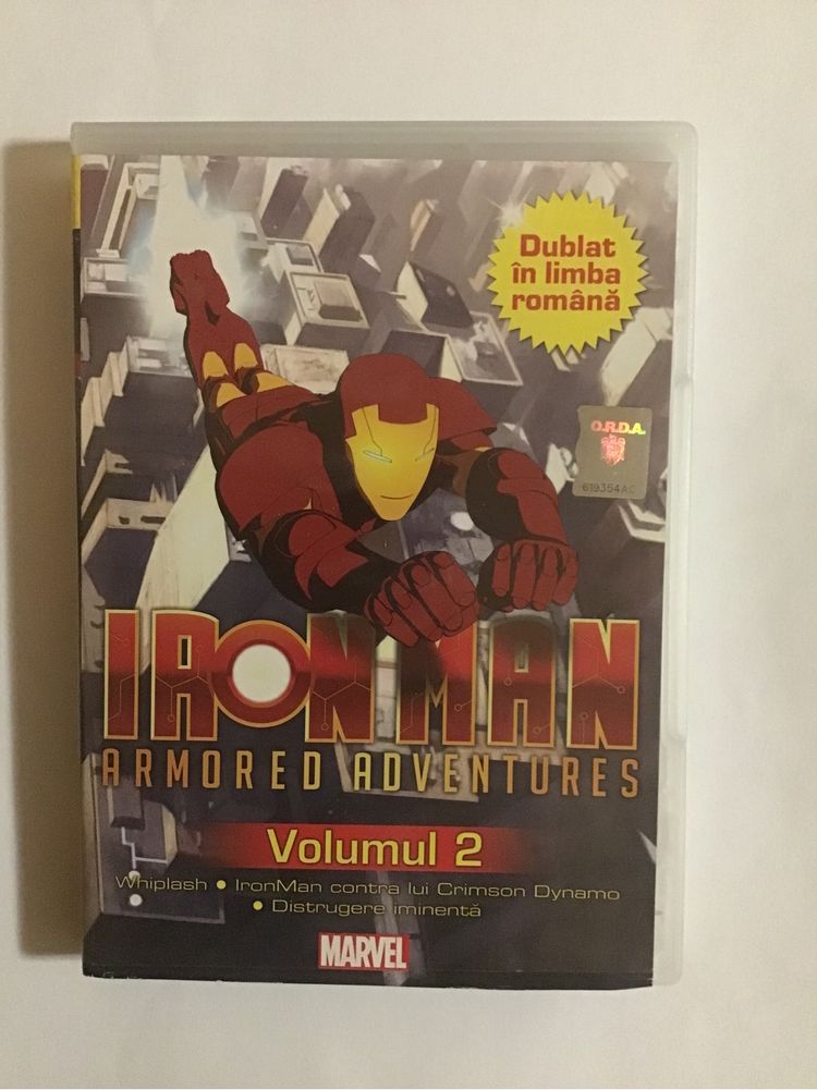 DVD-uri cu desene cu Iron Man, pe Gulliver