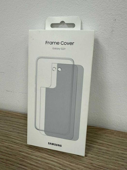 Husa Originala SAMSUNG Galaxy S22 + Plus Frame Cover, EF-MS906CWEGWW