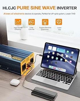 1200 W инвертор Чиста синусоида DC 12 V до 230 V AC захранващ преобраз