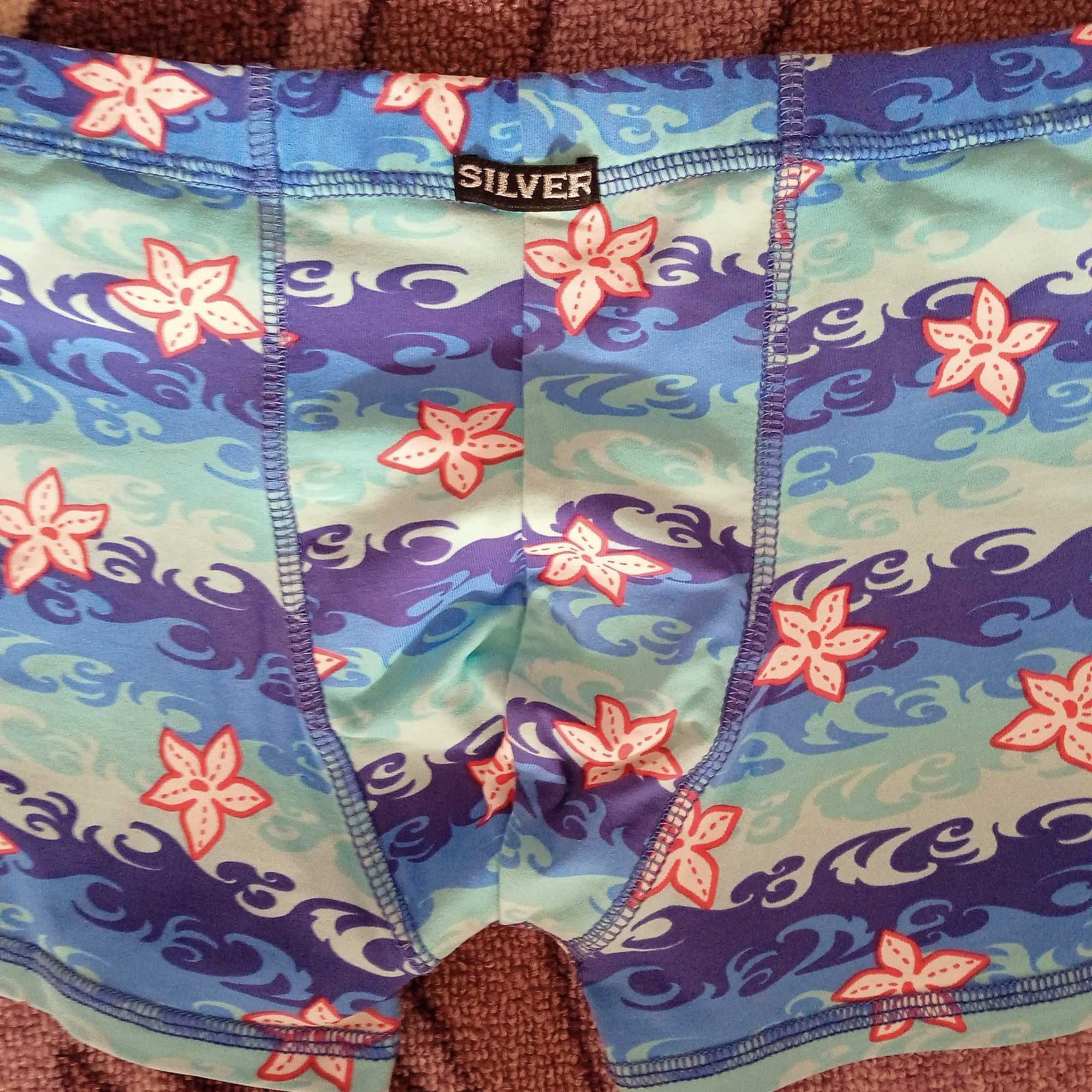SILVER НОВИ маркови български боксерки размер М Силвър boxer shorts