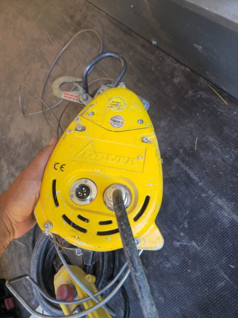 Troliu electric pentru construcții dar și pt altele
