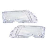 Sticle faruri pentru BMW E46 Seria 3 Non Facelift (1998-2001), set