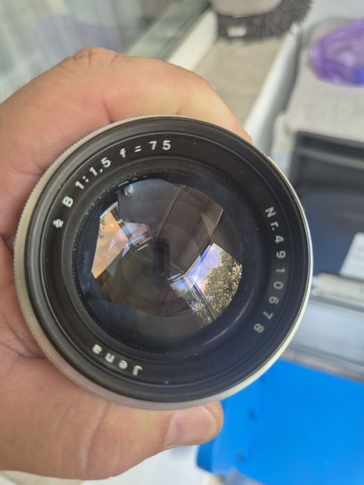 Vand Carl Zeiss Jena Biotar 75mm f/1.5.