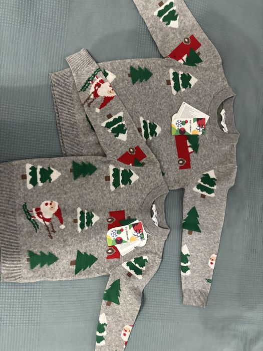 Новогодние кофты для детей