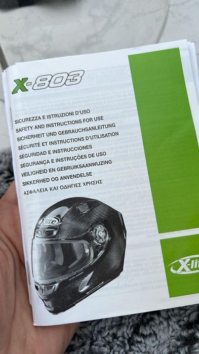 Casca moto X-Lite X-803 RS Ultra Carbon
