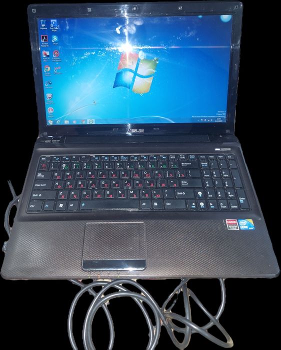 ASUS K52JU б/у, рабочий ноутбук