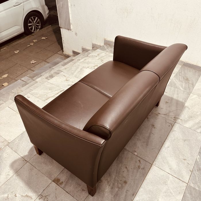 Диван от естествена кожа – перфектно състояние