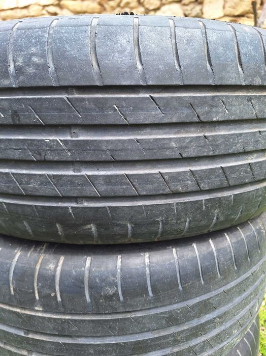 Железни джанти 16 цола ЕТ50 6 1/2 J16 142  с гуми Goodyear