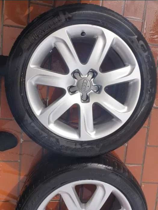 Vând jante 18 inch  255 45 18  5x112 - ET 32 - 8,5j - CB: 66,6