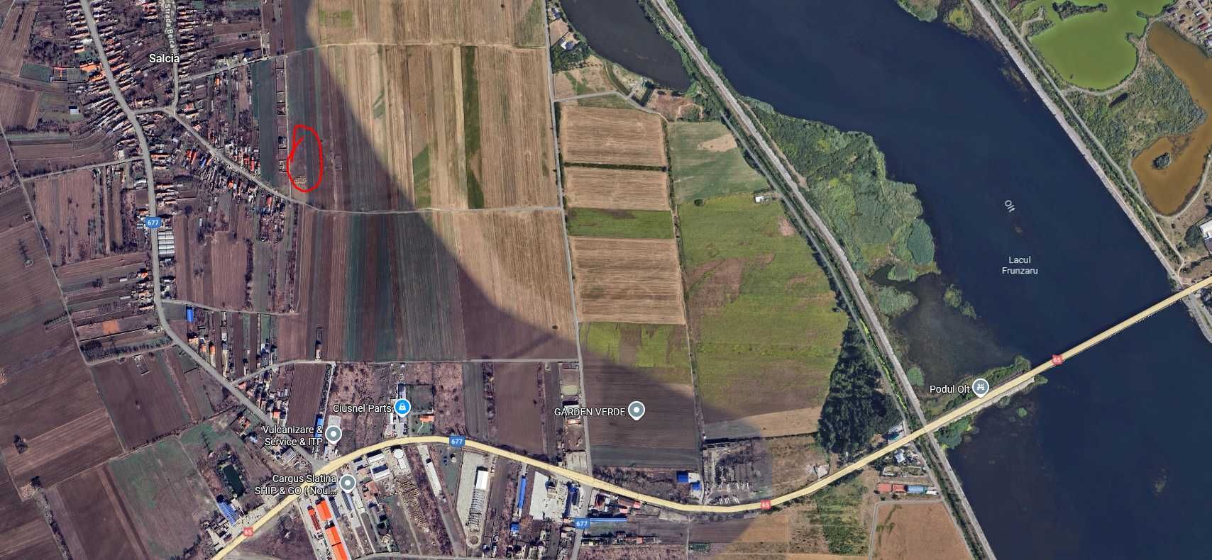 Teren intravilan, Salcia, la 3 minute de Slatina