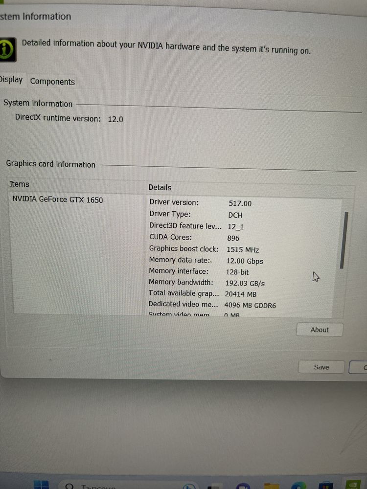 Lenovo Legion 5; 32 GB RAM; 15IMH05