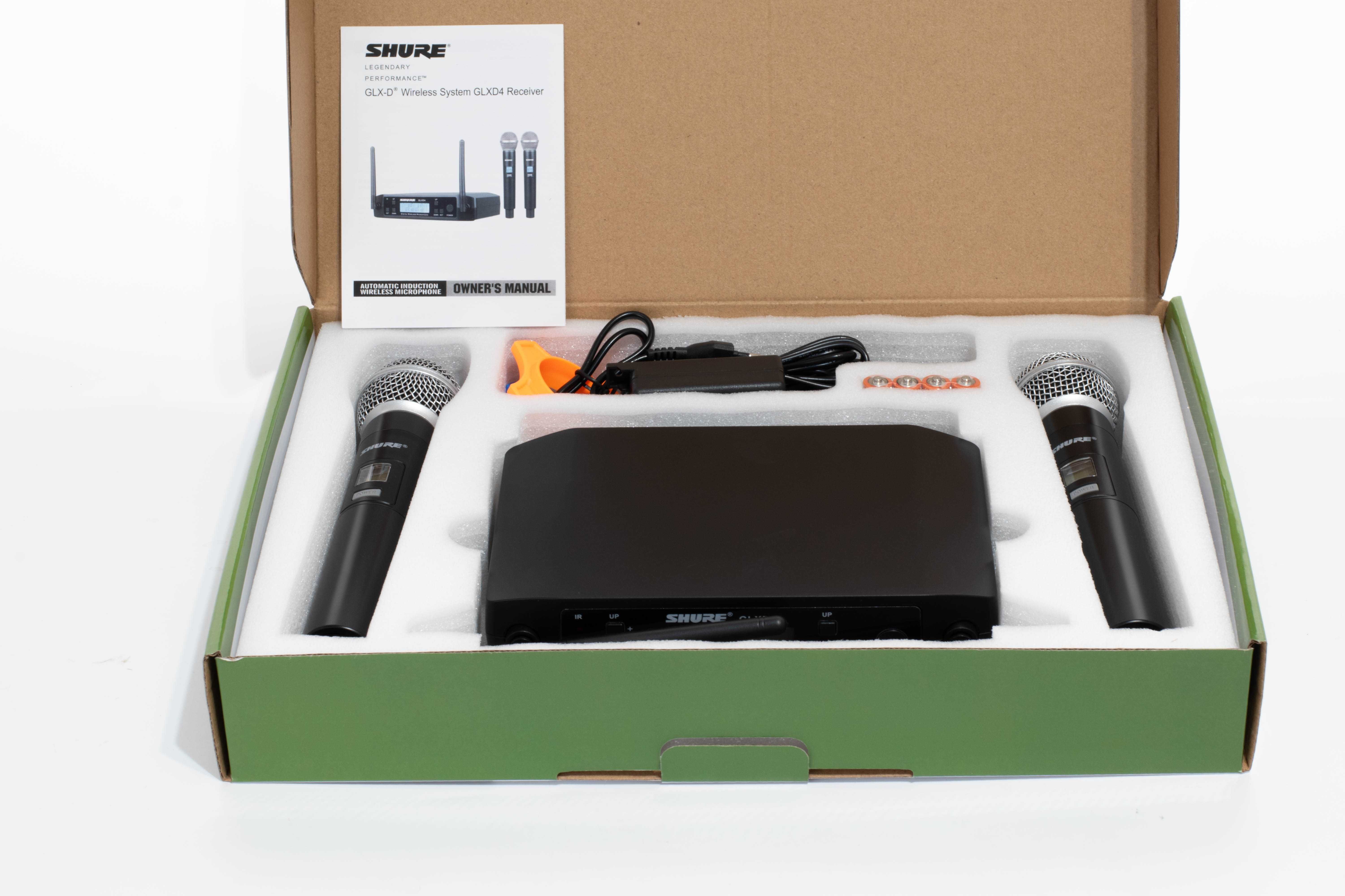 Wireless microfoane SHURE GLXD4 BETA58A DUAL (Clone)
