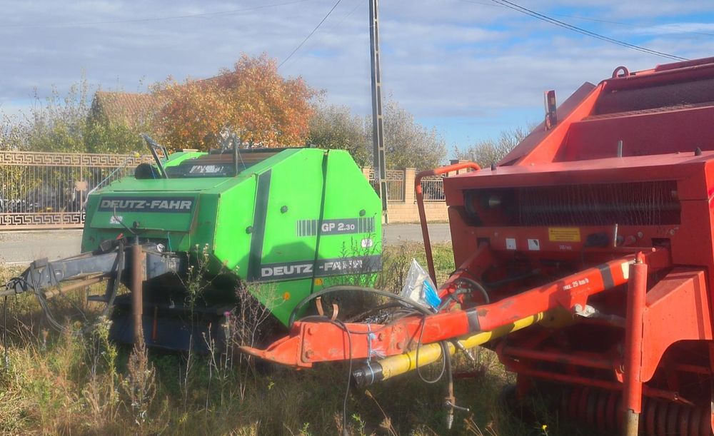 Presa Deutz-Fahr GP 2.30 si Welger rp 15s/ rp12