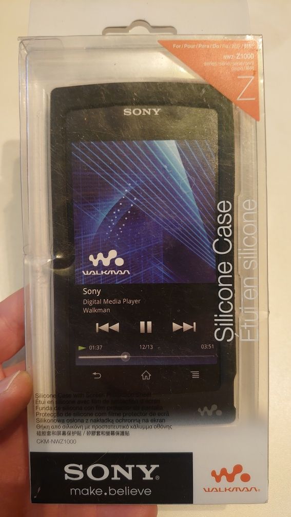 Силиконовый чехол для плеера sony Walkman NWZ-1000