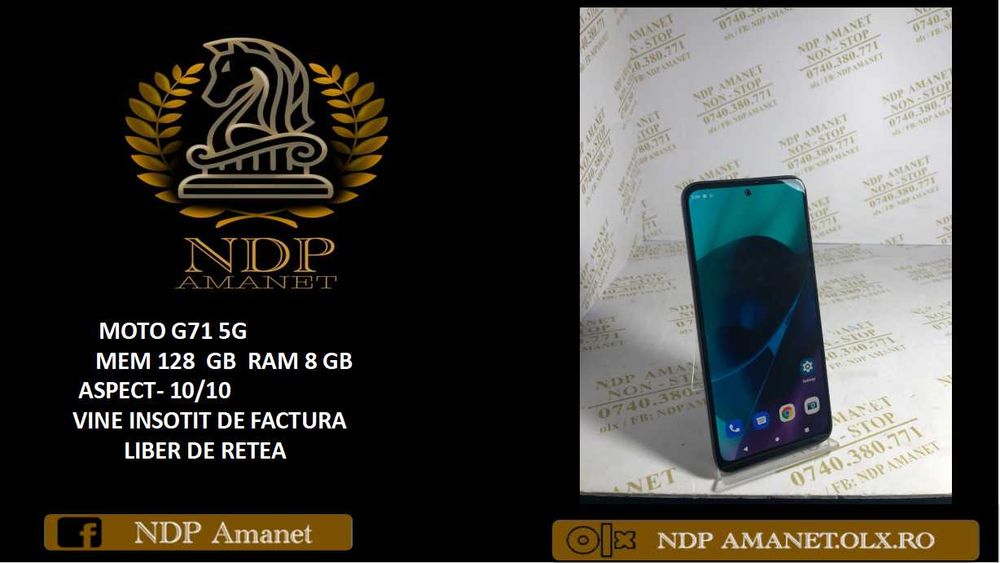 NDP Amanet Calea Mosilor 298 MOTO G71  (12178)