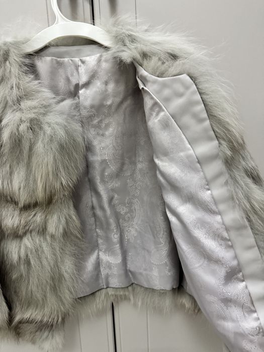 Blana naturala gri S