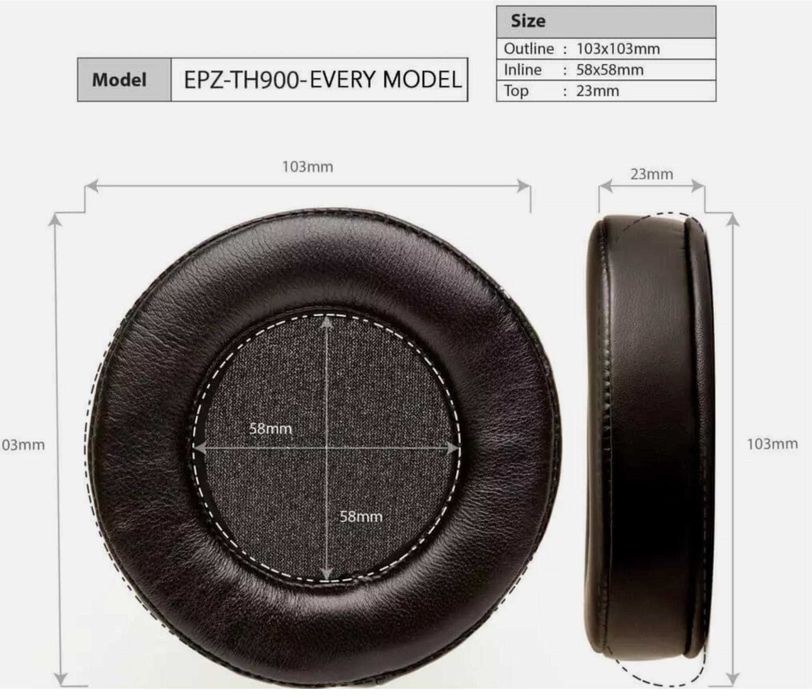 DEKONI AUDIO Elite Velour Ear Pads