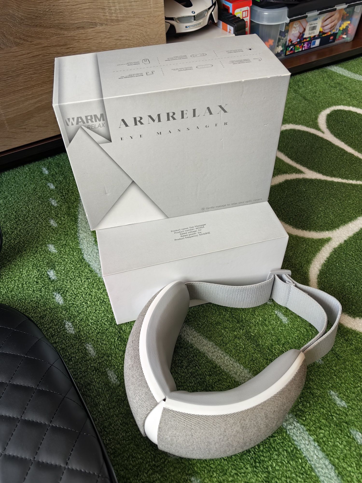 Масажор за гърба и врата WELBODYMAT Welmax + подарък масажор за очи