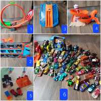 Hot wheels писти, автовоз и над 70 колички