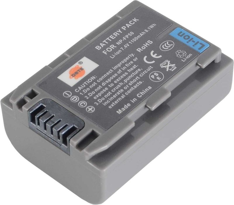 2 броя  акумулаторни литиево-йонни батерии DSTE