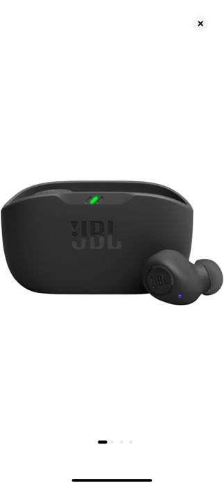 Casti audio in-ear JBL Wave Buds, True Wireless, Bluetooth, Negru