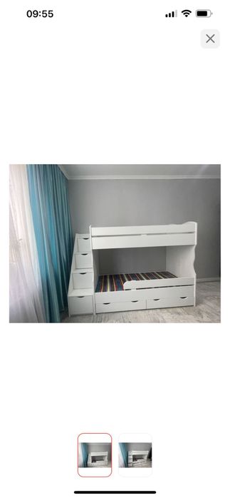 Продам детскую двухярусную кровать