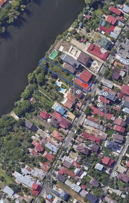 Teren la lac, Erou Ion Serban, la 10 minute de Floreasca si Barbu Vaca