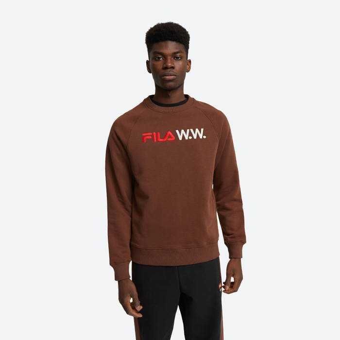 НОВ Fila X Wood Wood Arthur Crew Sweat мъжки суичър/блуза - р.М-Л