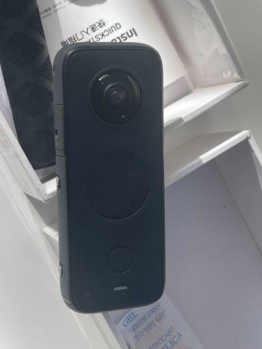 Insta360 OneX2 Cameră sport5K Captură 360° cu Ecran Tactil 1.33",Wi-Fi