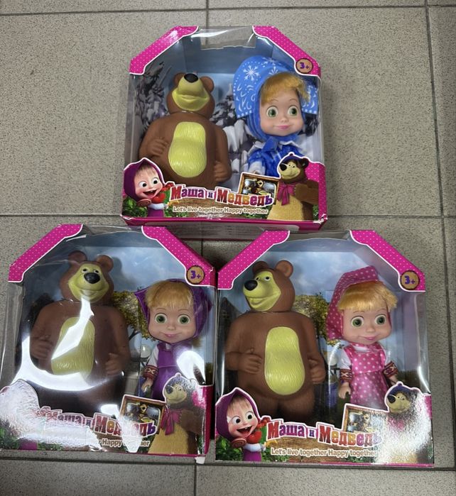 Комплект фигурки Маша и Мечока