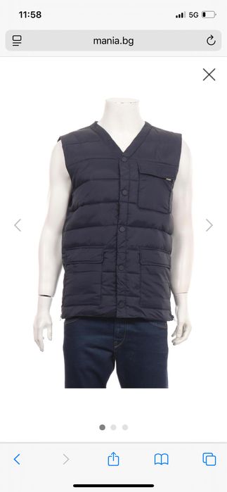 Anerkjent Akrasmus Padded Gillet Елек рязмер М
