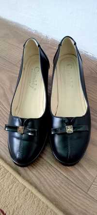 Чёрный туфли 37-размер
