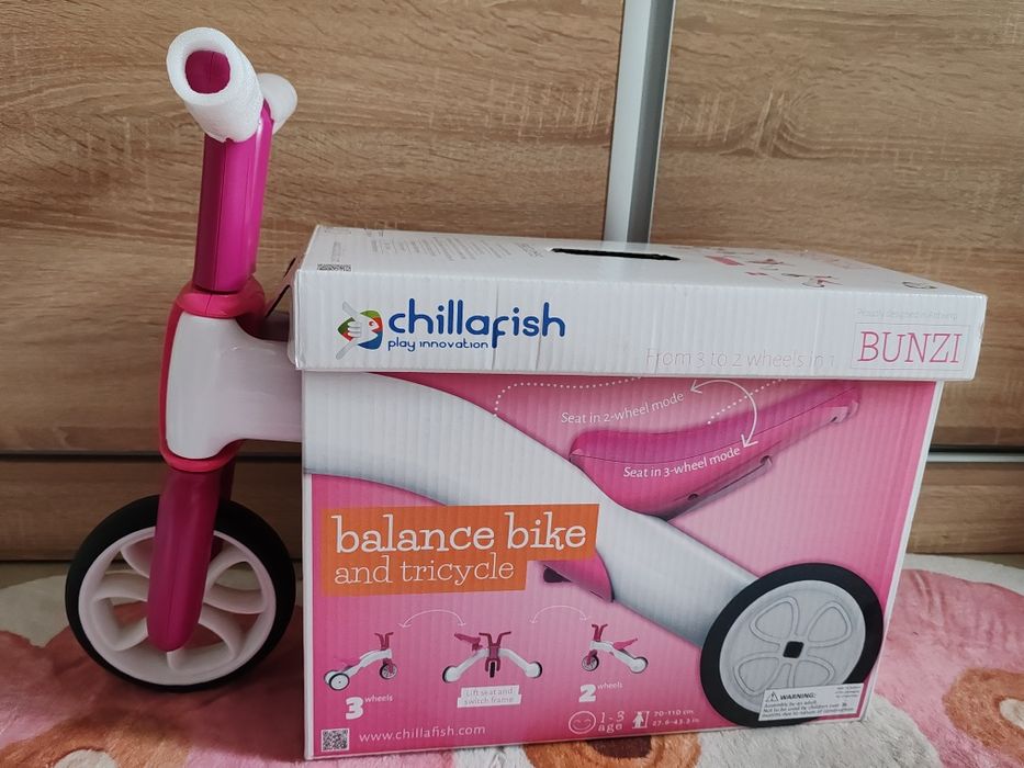 Продавам баланс колело Chillafish bunzi като ново