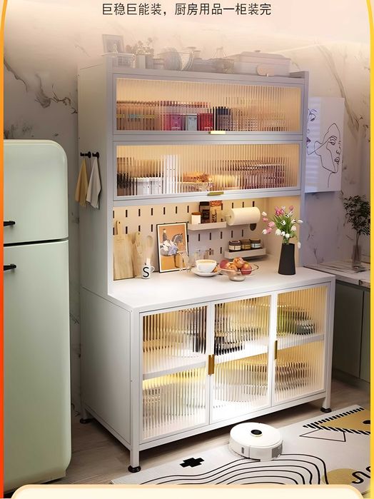 Буфет из нержавейки с порошковым покрытием для балкона