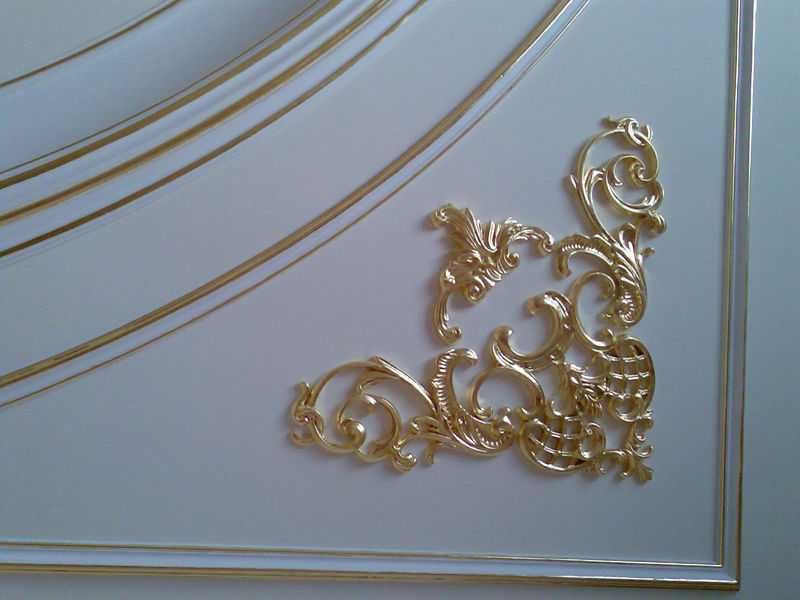 Фасадное золото на масляной основе. Лак для защиты декоров