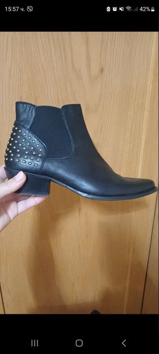 Дамски боти естествена кожа