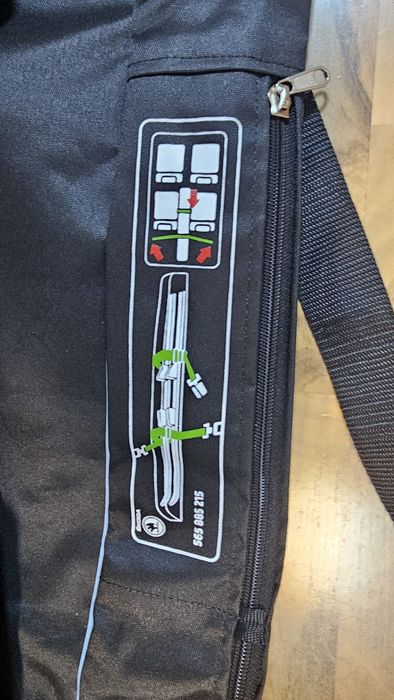 Husă skiuri Skoda originală