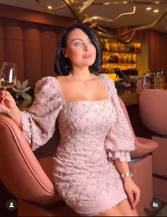 Рокля дантела универсален размер