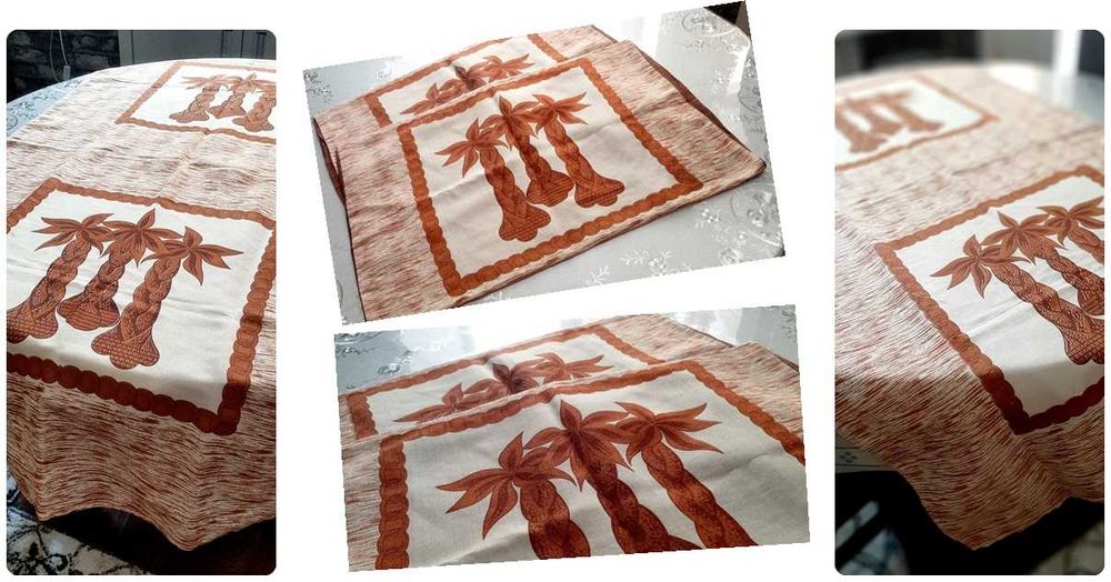 Набор - 4-ре наволочки 50х70 и скатерть 160х100