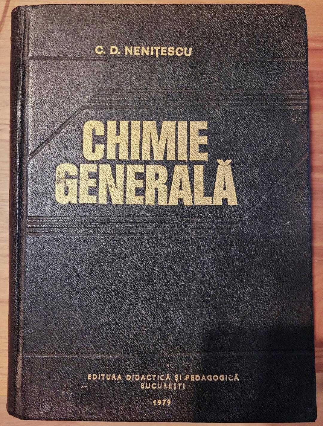 Chimie Generala (carte) autor C.D. Nenitescu 1979
