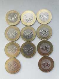 Продам монеты Казахстана 100 тенге "Сакский стиль"